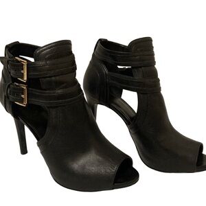 Michael Kors Black Heeled Boots with Stiletto Heel